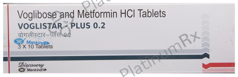 Voglistar-Plus 0.2 Tablet 10 Tablet