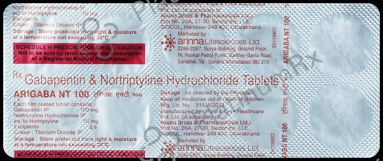 Arigaba NT 100 Tablet
