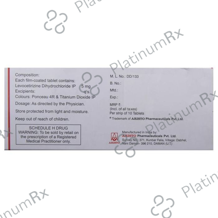 Hatric 5mg Tablet 10s