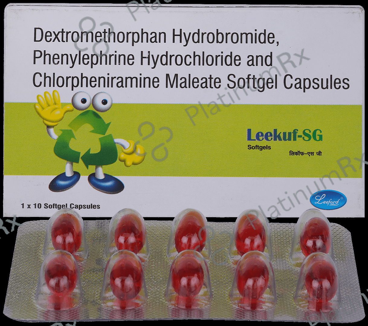 Leekuf SG 5/2/10mg Capsule 10s