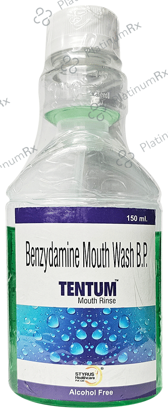 Tentum Mouth Rinse Alcohol Free
