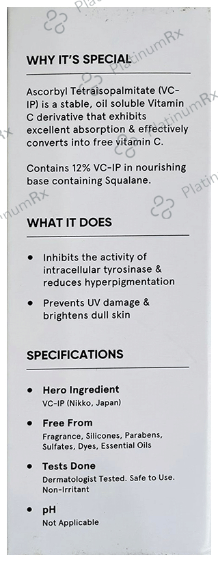 Minimalist Rx VC-IP 12% Face Serum