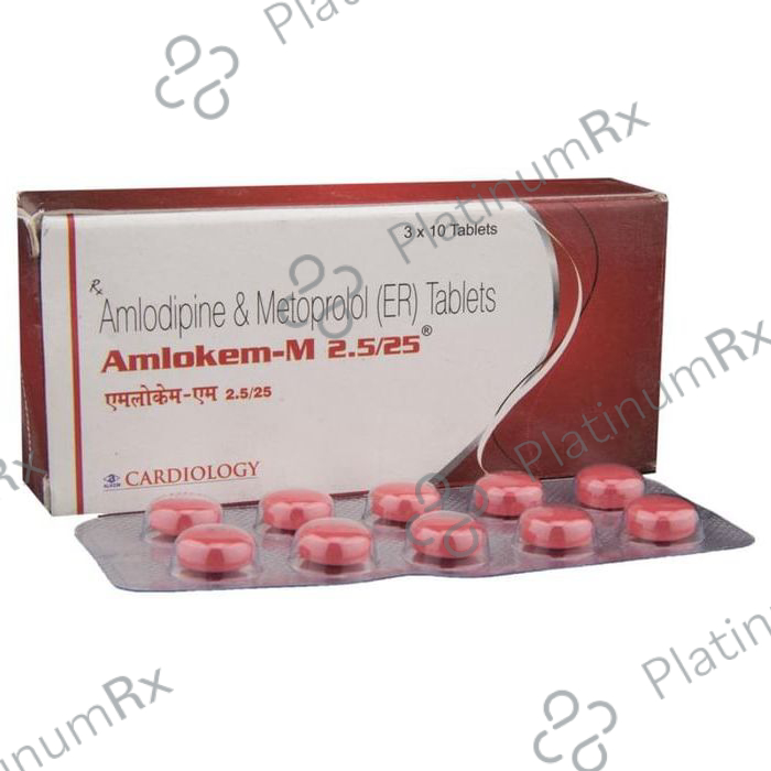Amlokem M 2.5/25 Tablet