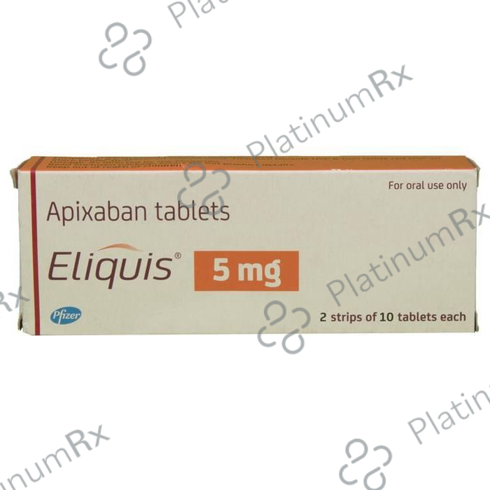 Eliquis 5mg Tablet 20 tablets