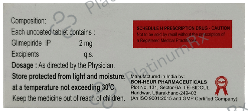 Glimecaid 2 Tablet