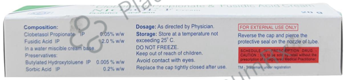 Niosol F Cream 20gm