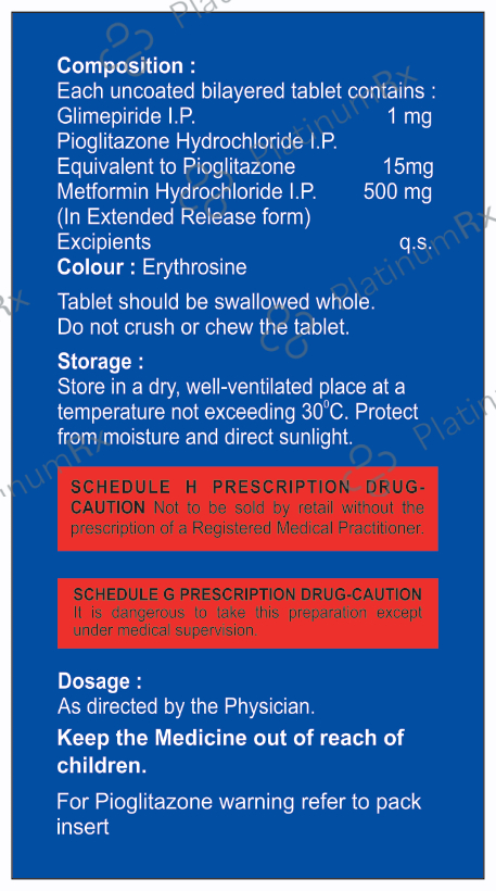 Pil GPM-SR 1 Tablet