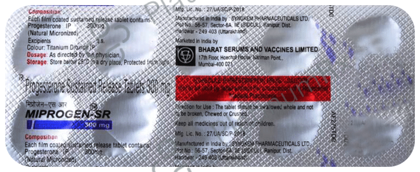 Miprogen SR 300mg Tablet 10s