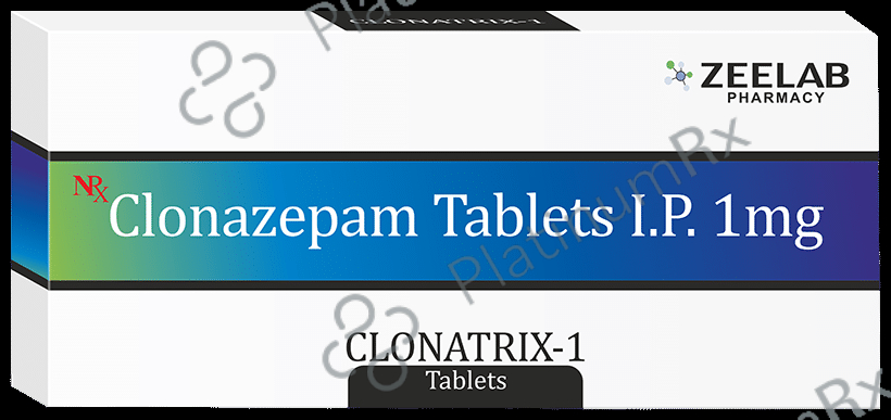 Clonatrix 1mg Tablet