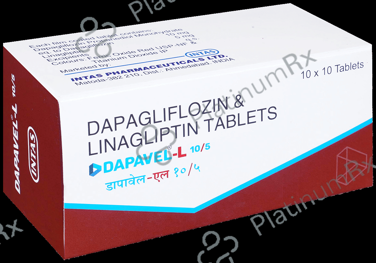 Dapavel L 10/5mg Tablet 10s