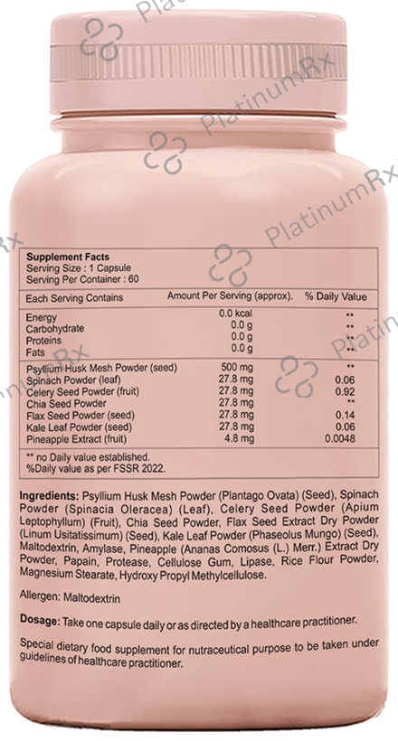 SheNeed High Fiber Supplement Capsule