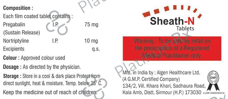 Sheath-N Tablet SR