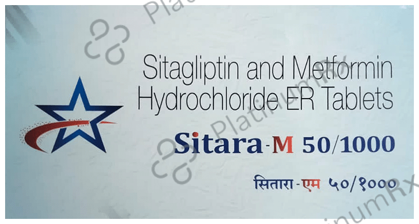 Sitara M 50/1000mg Tablet ER 10s