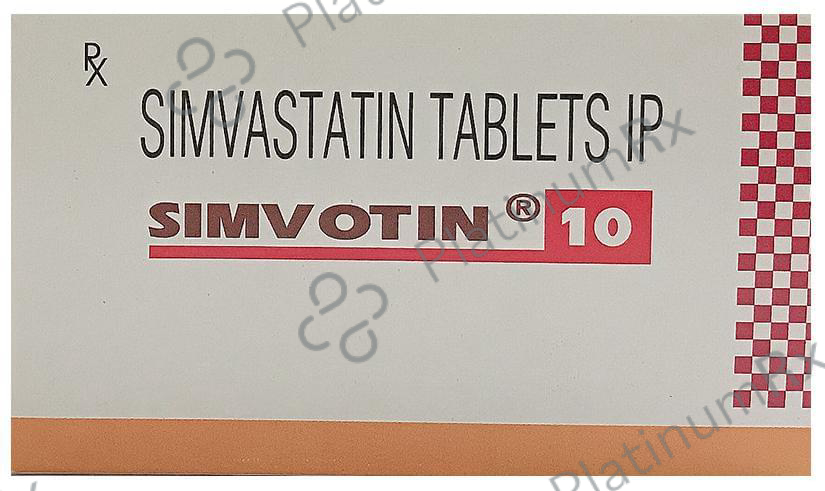 Simvotin 10mg Tablet 10s