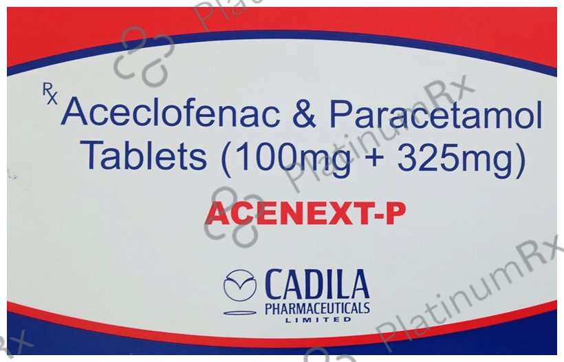 Acenext P 100/325mg Tablet 10s