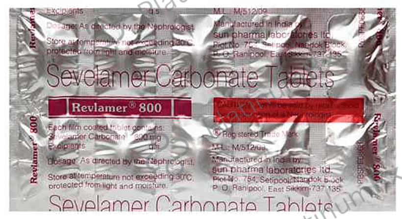 Revlamer 800mg Tablet 10s