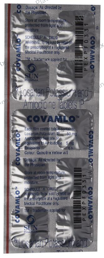 Covamlo 5/50mg Tablet 10s