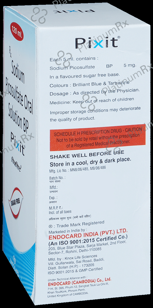 Pixit Oral Solution Sugar Free