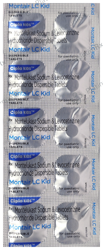 Montair LC Kid 2.5/4mg Tablet DT 10s