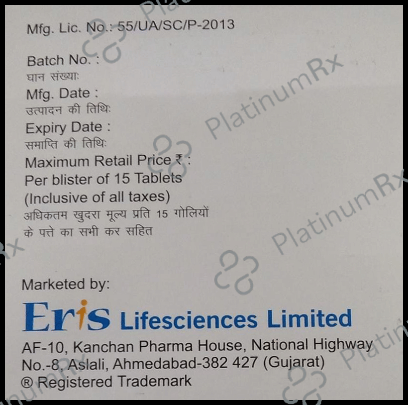 Metital SR 500/600mg Tablet 15s