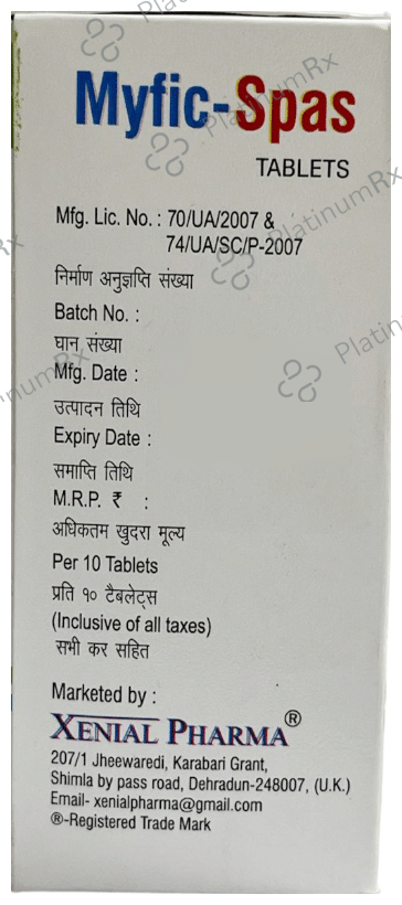 Myfic-Spas Tablet