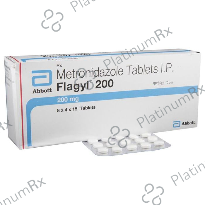 Flagyl 200mg Tablet 15s