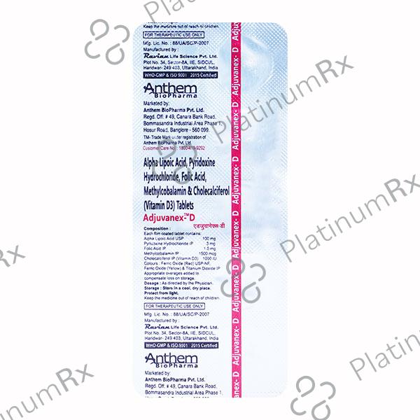 Adjuvanex D Tablet 10s