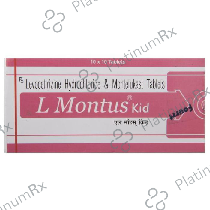 L Montus Kid 2.5/4mg Tablet 10s