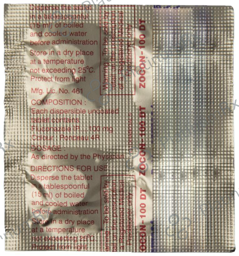 Zocon 100mg DT Tablet 4s