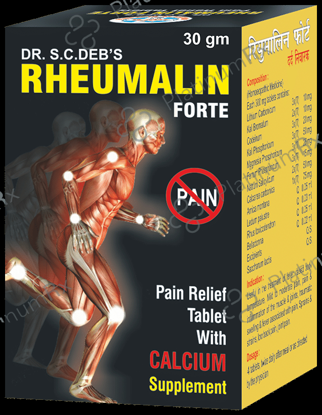 Dr. S.C.Deb's Rheumalin Forte Tablet with Calcium Supplement Tablet