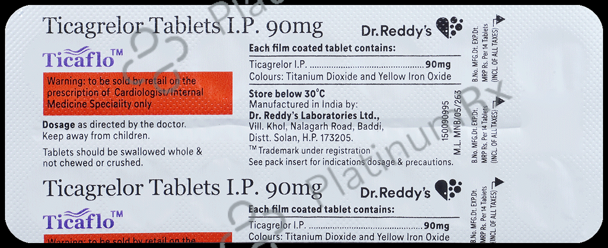 Ticaflo 90mg Tablet 14s