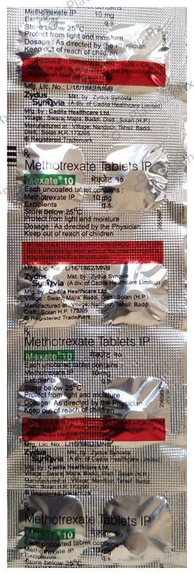 Mexate 10mg Tablet 10s