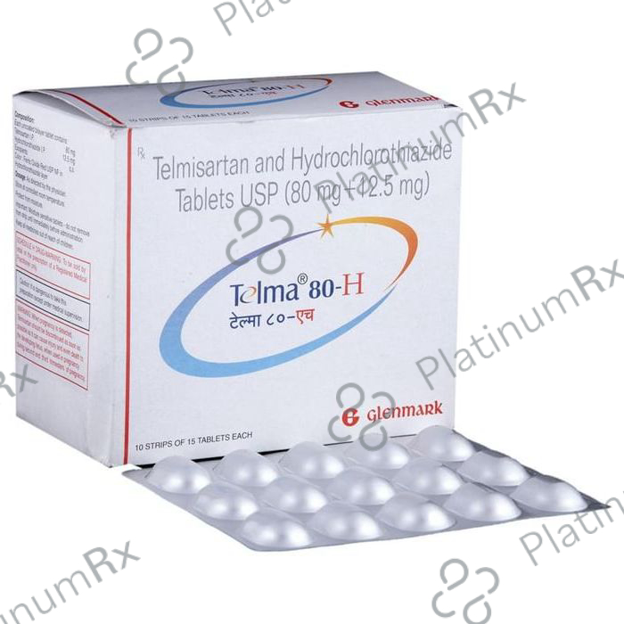 Telma H 80/12.5mg Tablet 15s