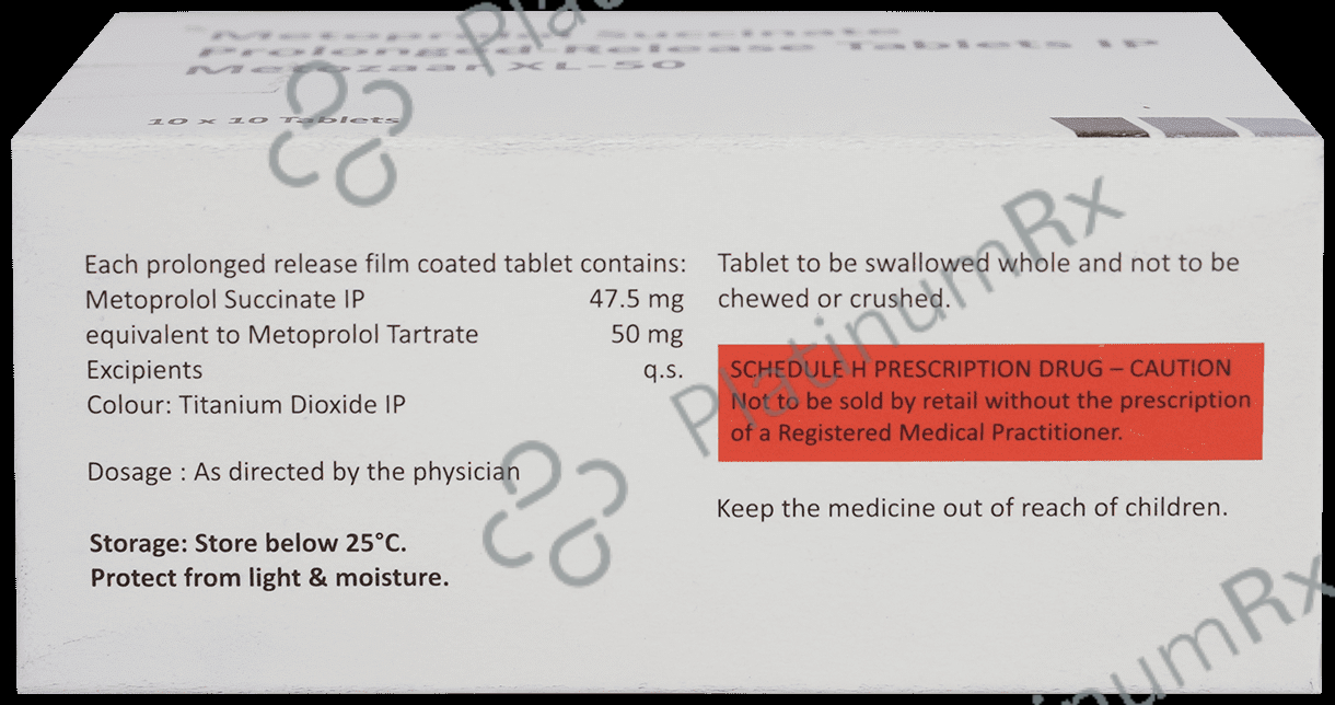 Metozaar XL 50 Tablet