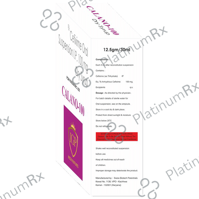 Calano 100 Dry Syrup