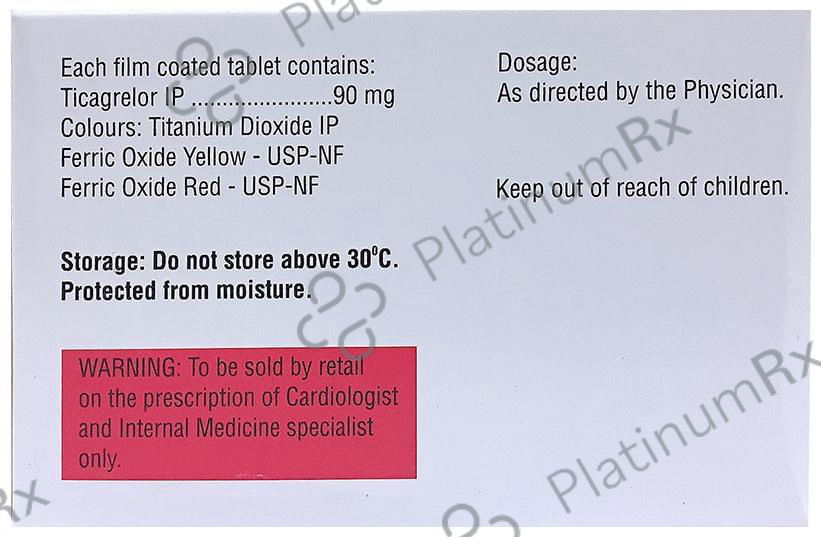 Ticabid 90mg Tablet 10s