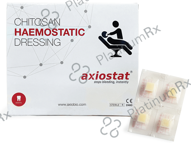 Axiostat Dental Chitosan Haemostatic Dressing 20 units