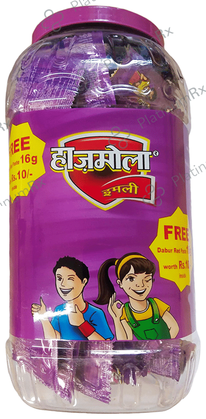 Dabur Hajmola Imli Sachet with Dabur Red Paste 16gm Free 170s