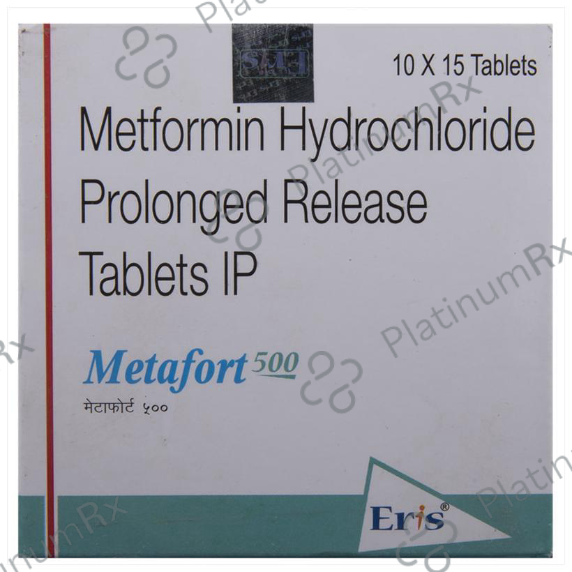 Metafort SR 500mg Tablet 15s