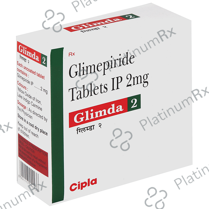 Glimda 2mg Tab 10s