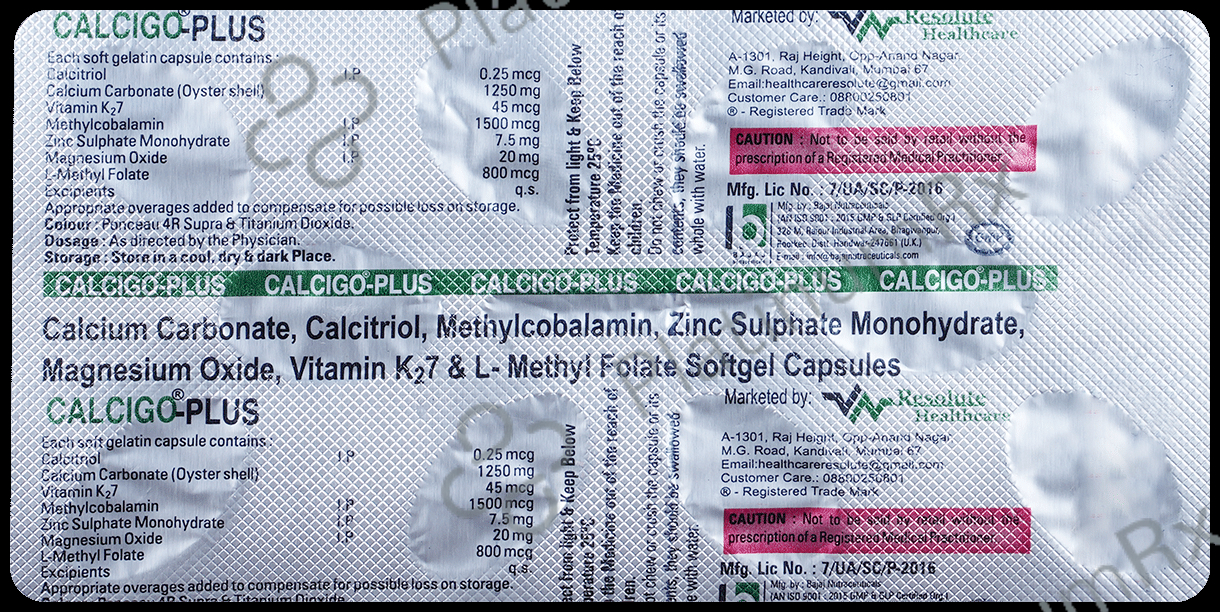 Calcigo Plus Softgel Capsule