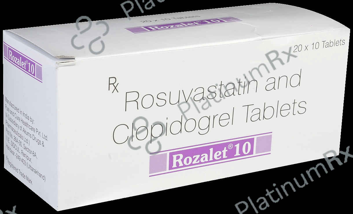 Rozalet 75/10mg Tablet 10s