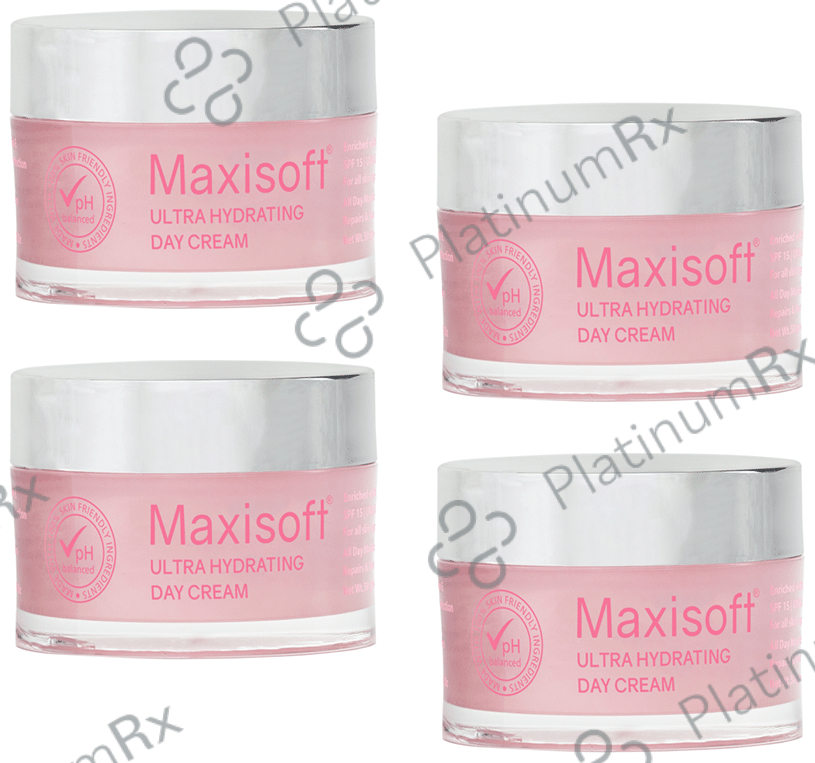 Maxisoft Ultra Hydrating Day Cream (50gm Each) 4 jar
