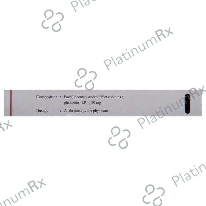 Diamicron 80mg Tablet 10s