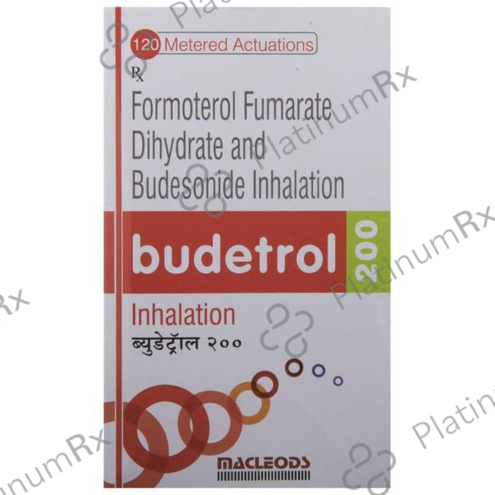 Budetrol 200/6mcg Inhaler 120MDI