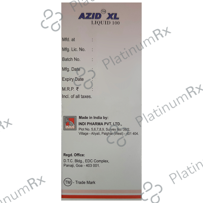 Azid 100mg/5ml Syrup