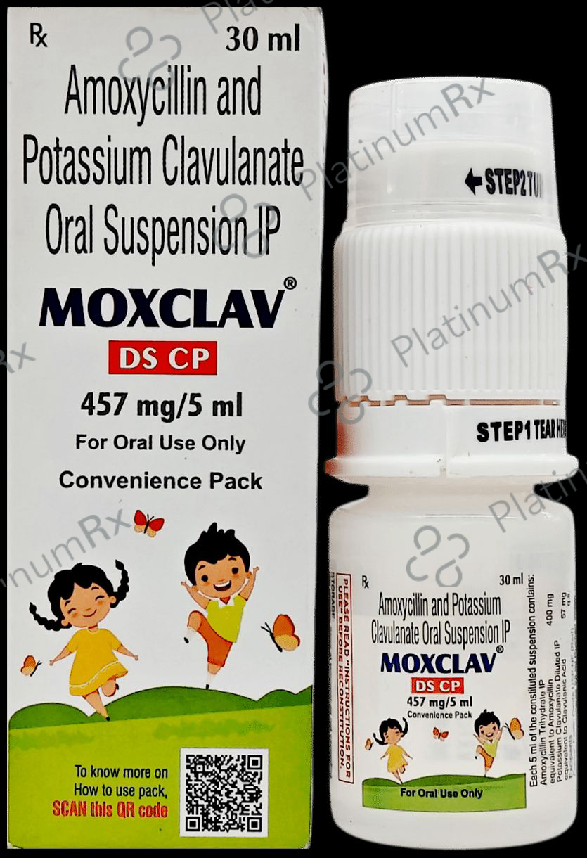 Moxclav DS CP 457mg Oral Suspension 30ml
