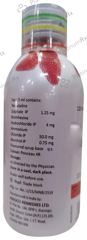 Tuspel Plus Expectorant Strawberry 100ml
