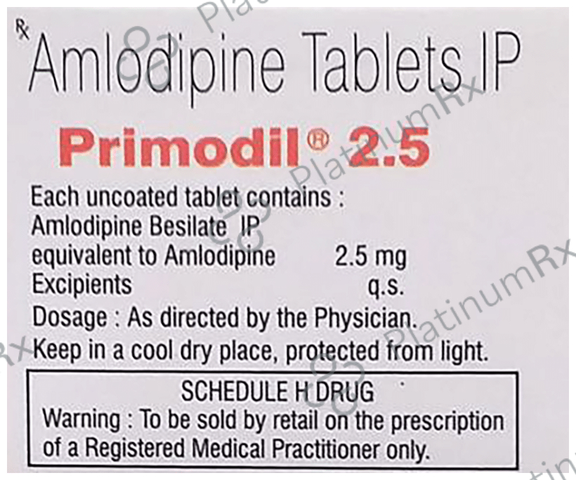 Primodil 2.5mg Tablet 10s