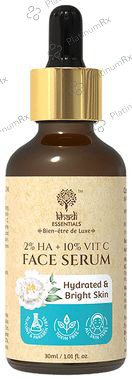 Khadi Essentials 2% HA + 10% Vit C Face Serum